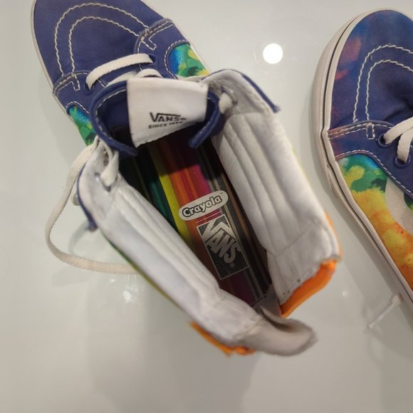 Vans Crayola High Tops sz3 - Picture 3 of 7